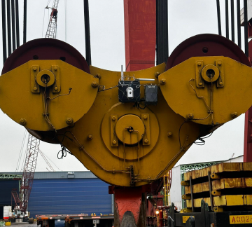 Installation in Singapore Port