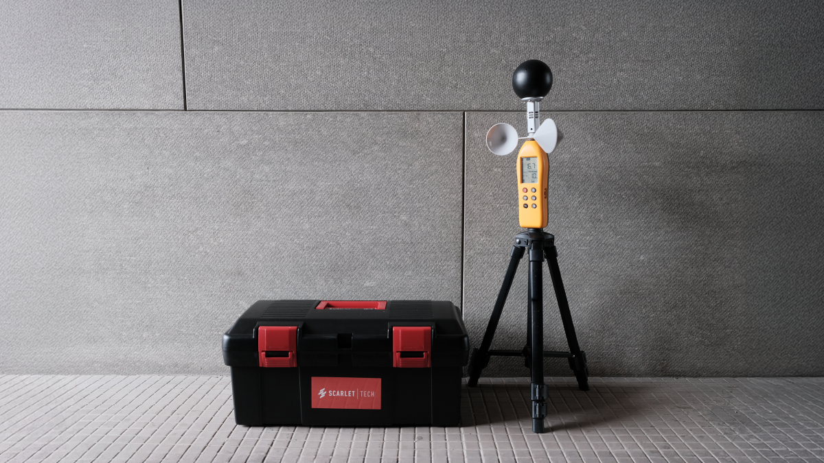 All-In-One Compact Heat Stress Meter