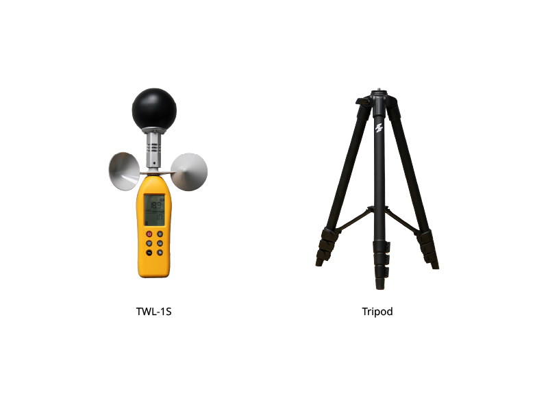 TWL-1S Heat Stress Meter Package List
