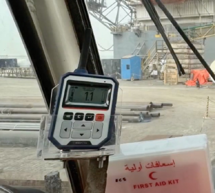 Portable Receiver at Crane Cabin