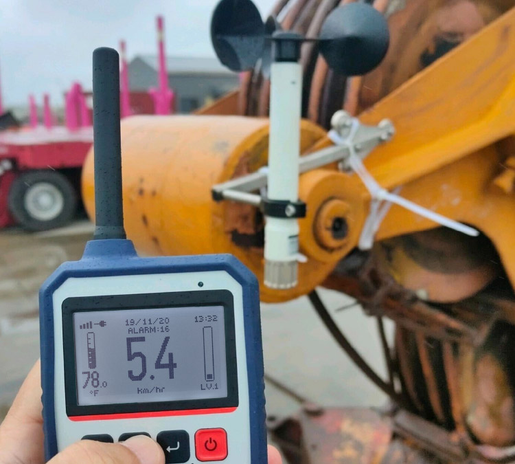 Wind Sensor & Portable Receiver