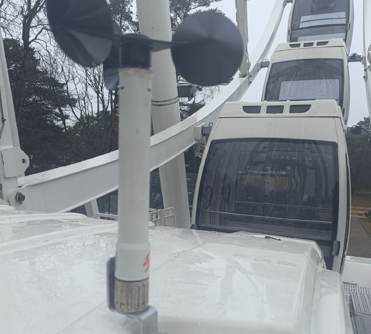 WR-3 Plus on Ferris Wheel