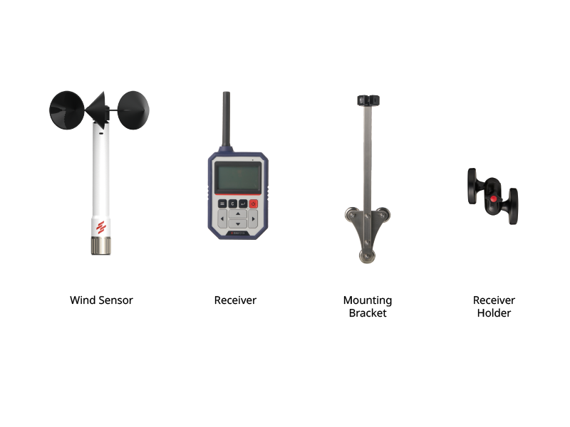 WR-3 Plus Wireless Anemometer Package List