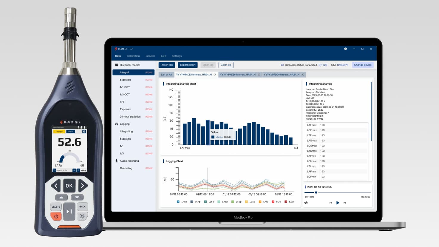 noise monitoring portal