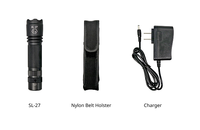 SL-27 Ex-Proof Flashlight Packing List
