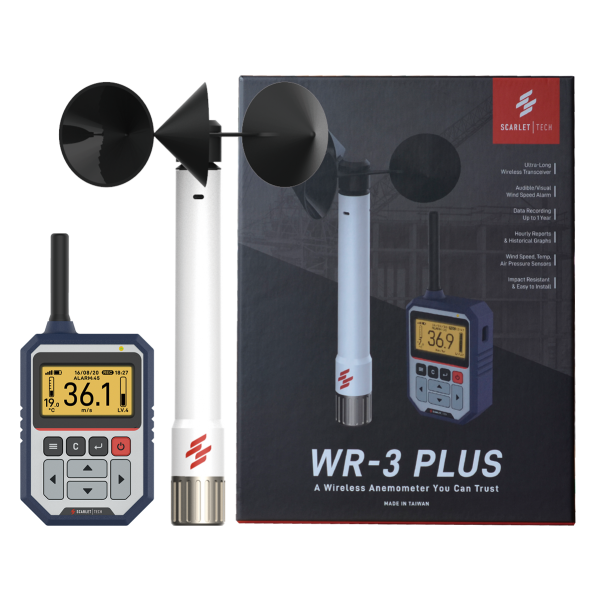 WR-3 Plus wireless anemometer