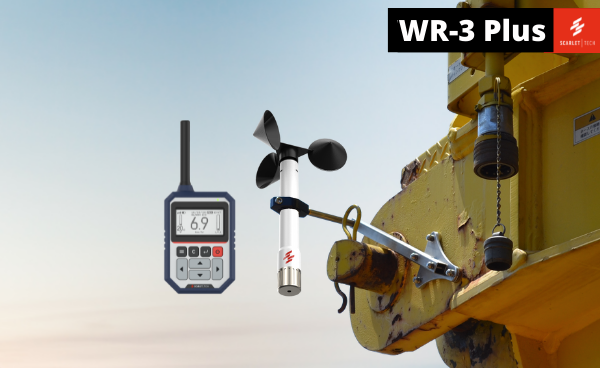 WR-3 Plus wireless anemometer