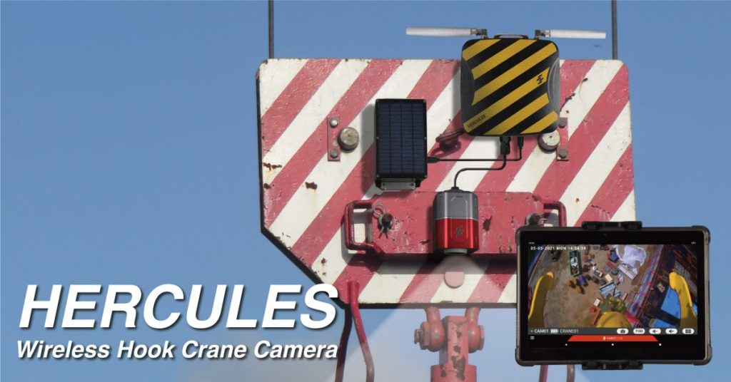 HerculesPro wireless crane camera