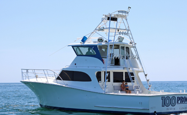 Wind Speed and Direction Sensor Mounted on a Boat/Vessel