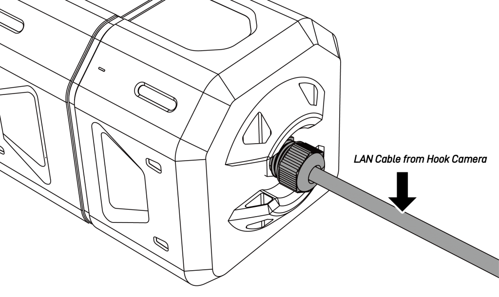 LAN Cable from Camera