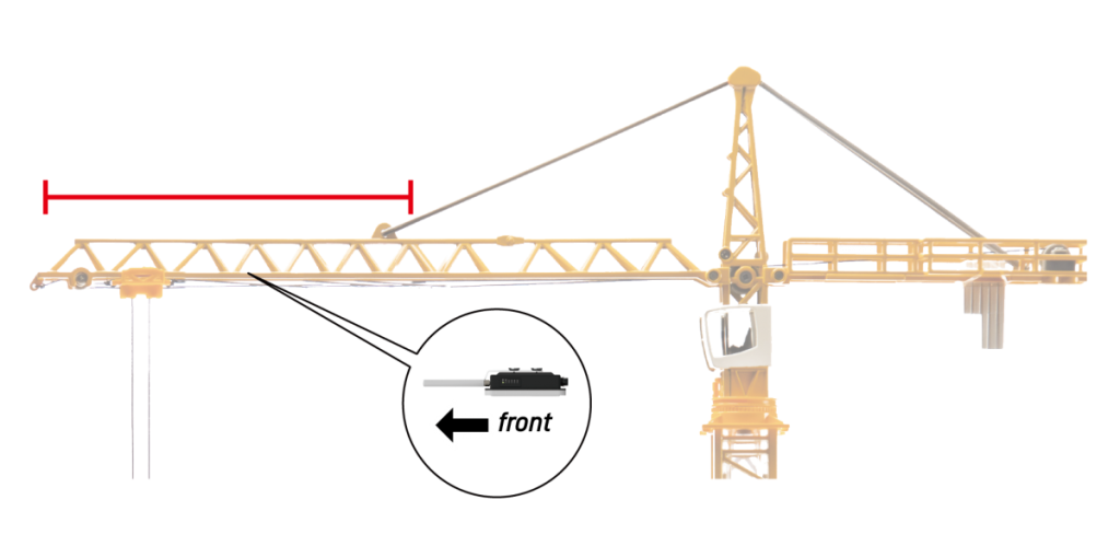 One antenna should point to the front direction and another one point to the left or right direction. These two should be parallel to the ground.
