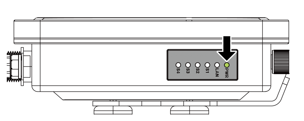 Check the LED indicator on the StreamLink. If the PWR becomes green steady, it means the StreamLink Station is boot-up successfully.