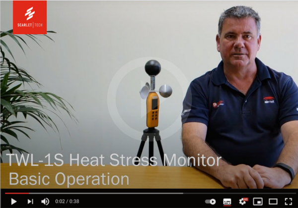 TWL-1S Heat Stress Monitor Basic Operation