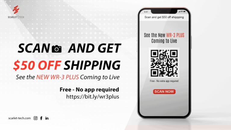 Try WR3-Plus AR Experience and Get $50 Off Shipping