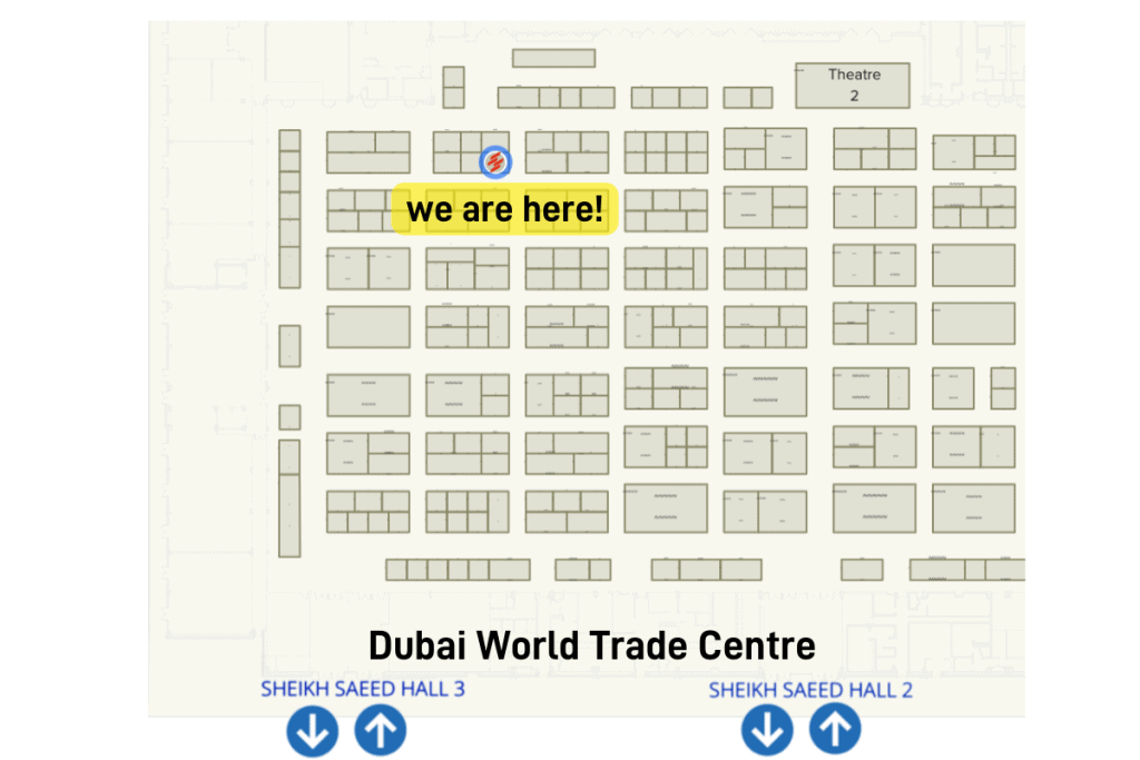 Meet us at Sheikh Saeed Hall 3 Booth SS3 G69