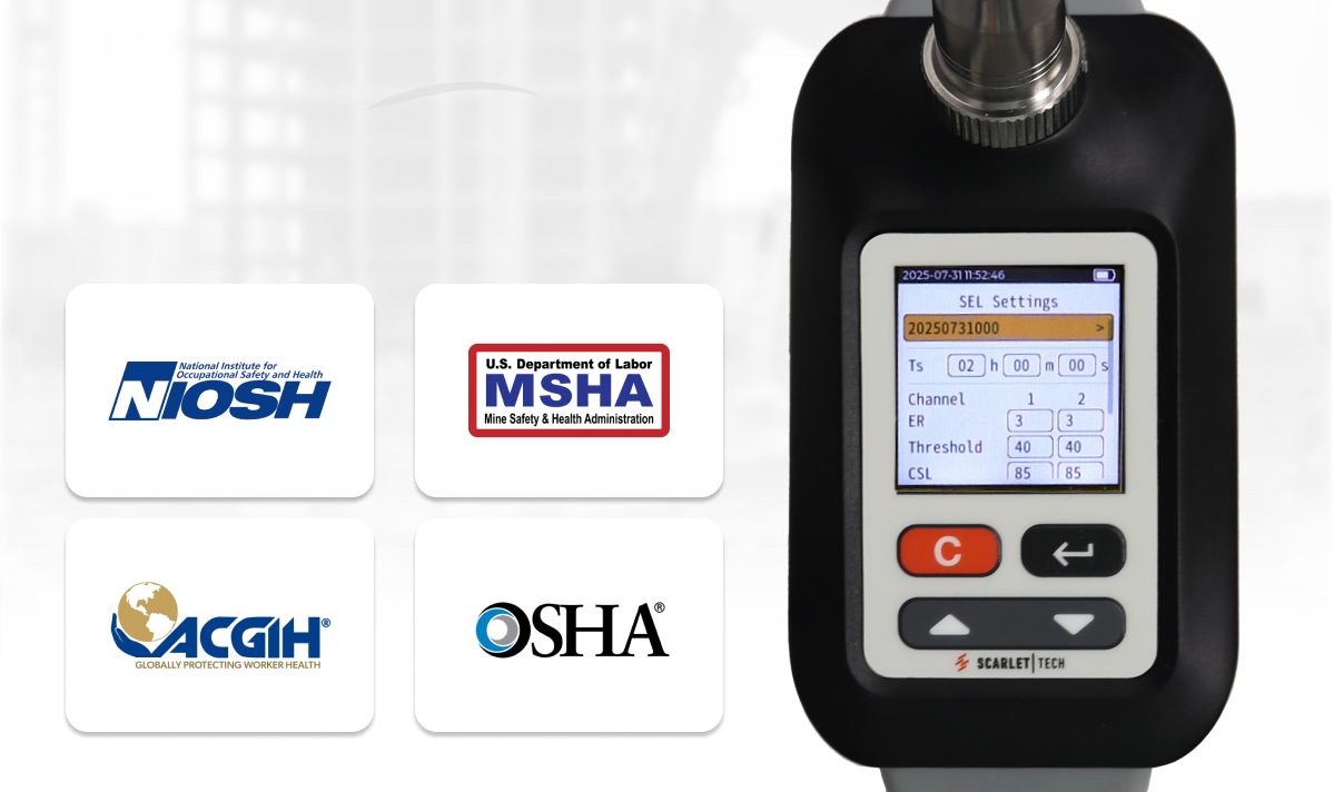 ST-591 supports audio recording and data logging with 64 GB of internal memory