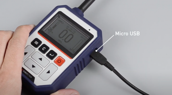 Connect WR-3 Plus receiver to Windows PC via USB cable.